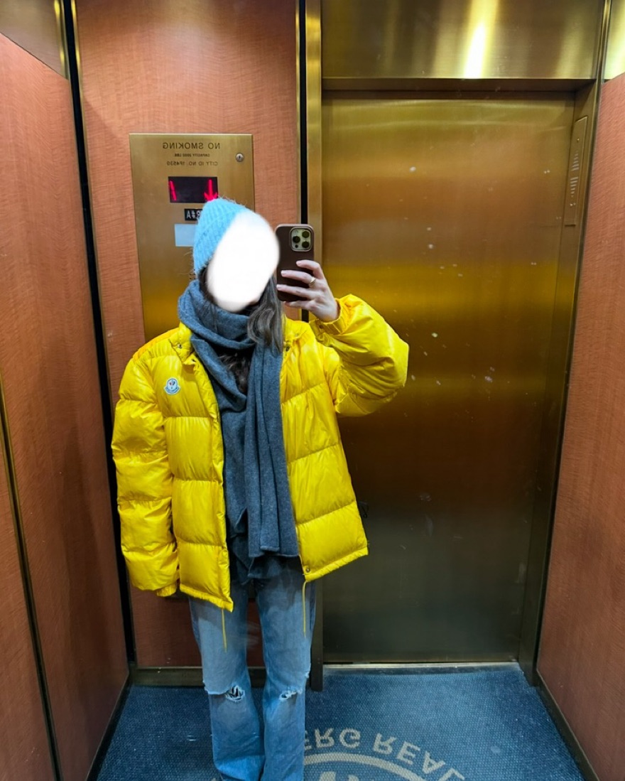 MONCLER イエロー ポロシャツ イエロー（黄色）系 MONCLER(モンクレール) ポロシャツ(レディース