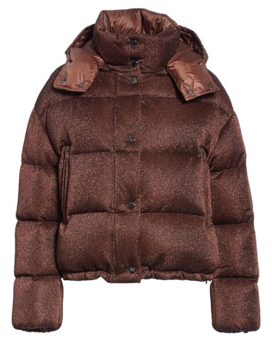 NYFW Moncler Ski Coat - Bronze Glitter by Moncler - Pickle