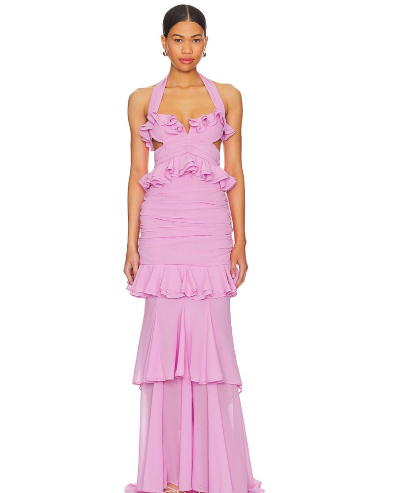 Majorelle Jerry Gown in Lilac Pink by Majorelle - Pickle