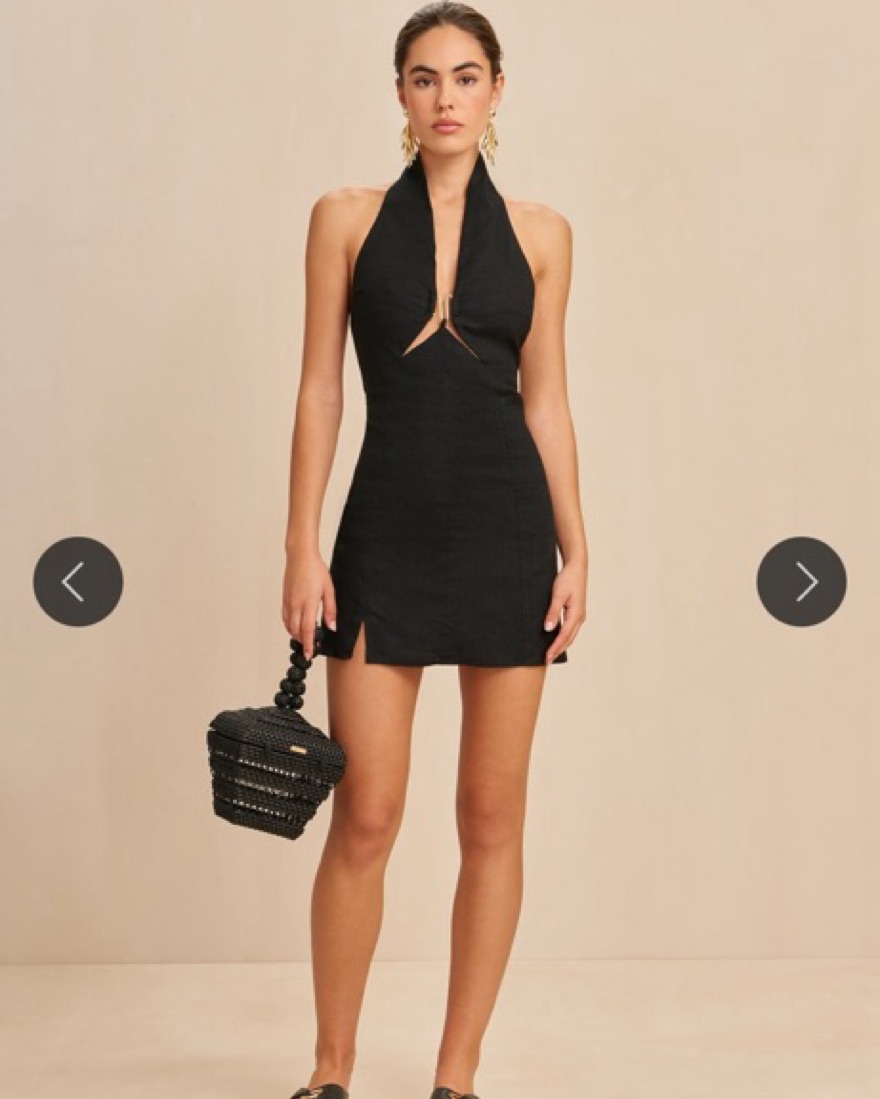 Cult Gaia RUMI DRESS - BLACK by Cult Gaia - Pickle