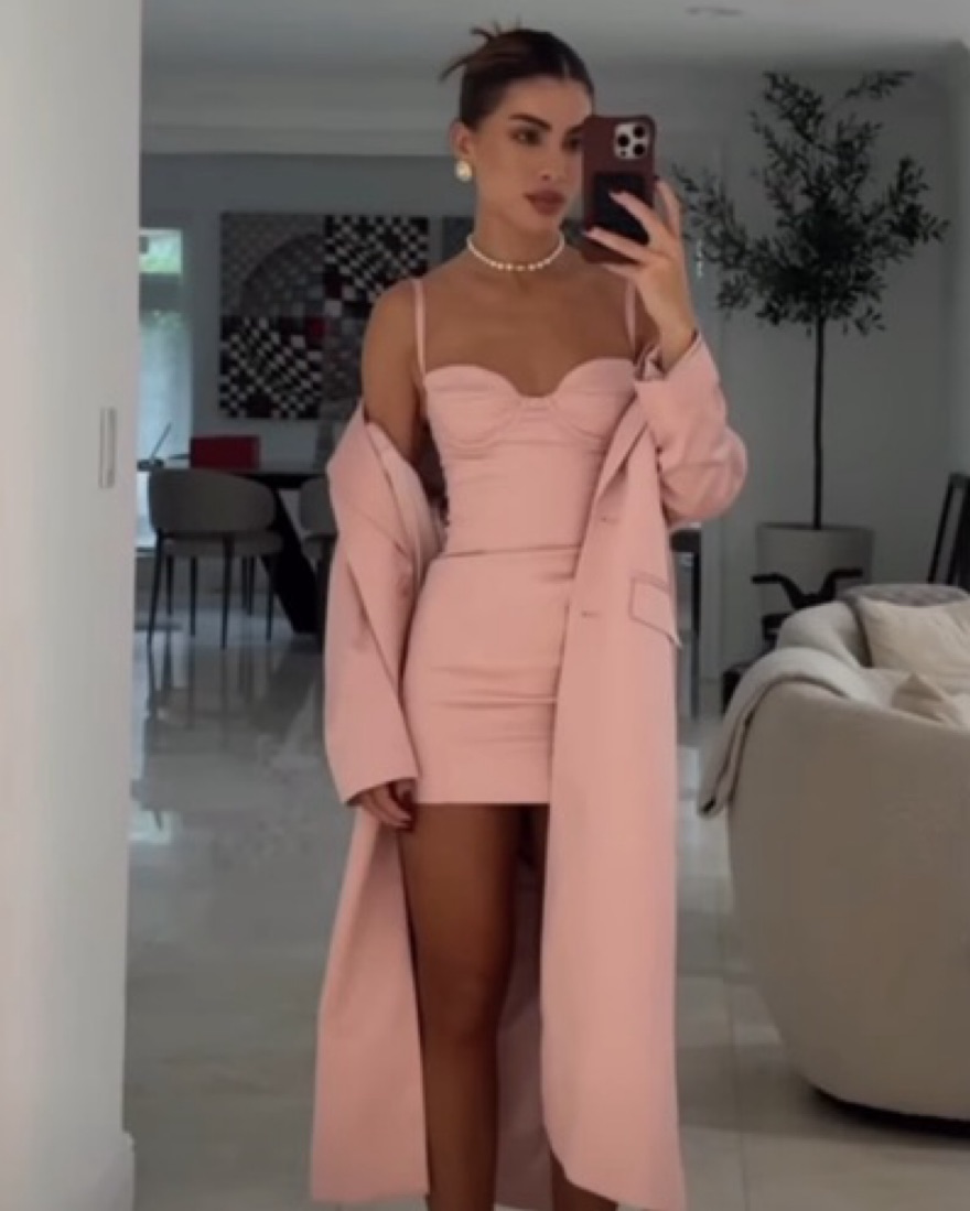 Camila Coelho Kimi Mini Dress by Camila Coelho - Pickle