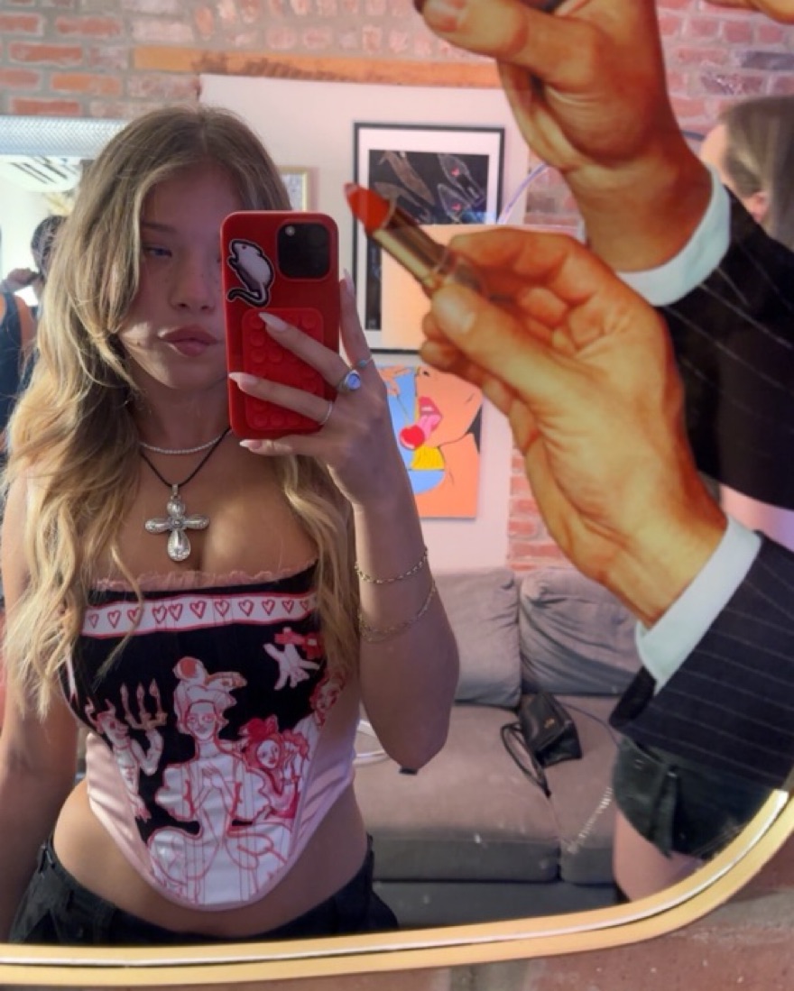 Dilara Findikoglu x Heaven Corset by Heaven By Marc Jacobs - Pickle