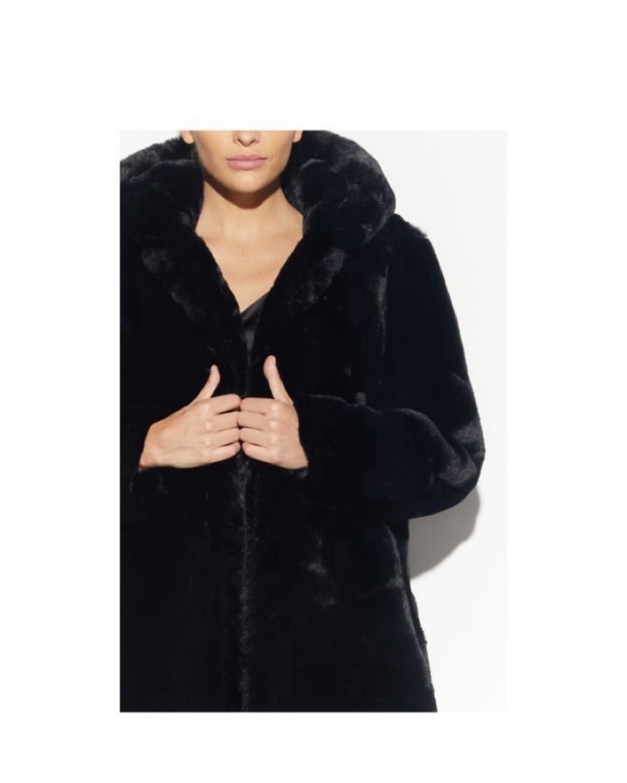 Apparis Marie Faux Fur Coat by APPARIS - Pickle