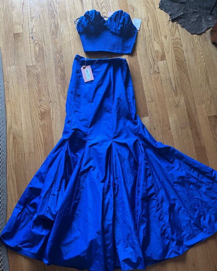 Cult Gaia Andra Top And Jori Skirt Set by Cult Gaia - Pickle