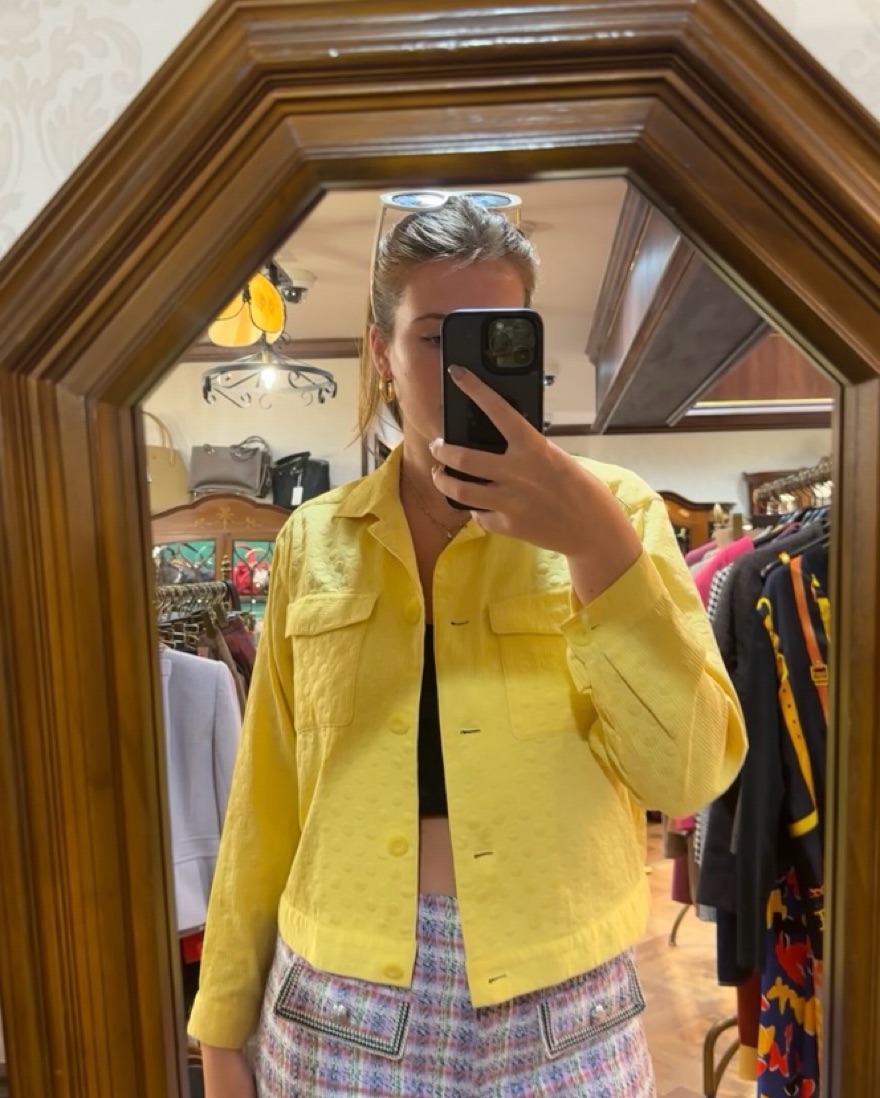 Vintage Christian Dior Sports Coat by Christian Dior - Pickle