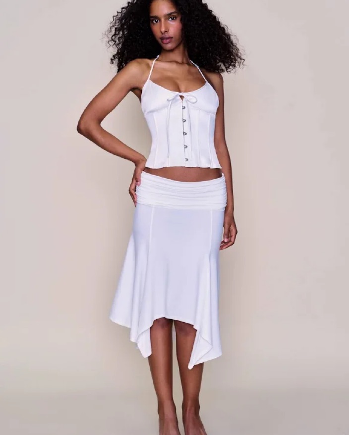 Guizio Marini Corset Top by Danielle Guizio - Pickle