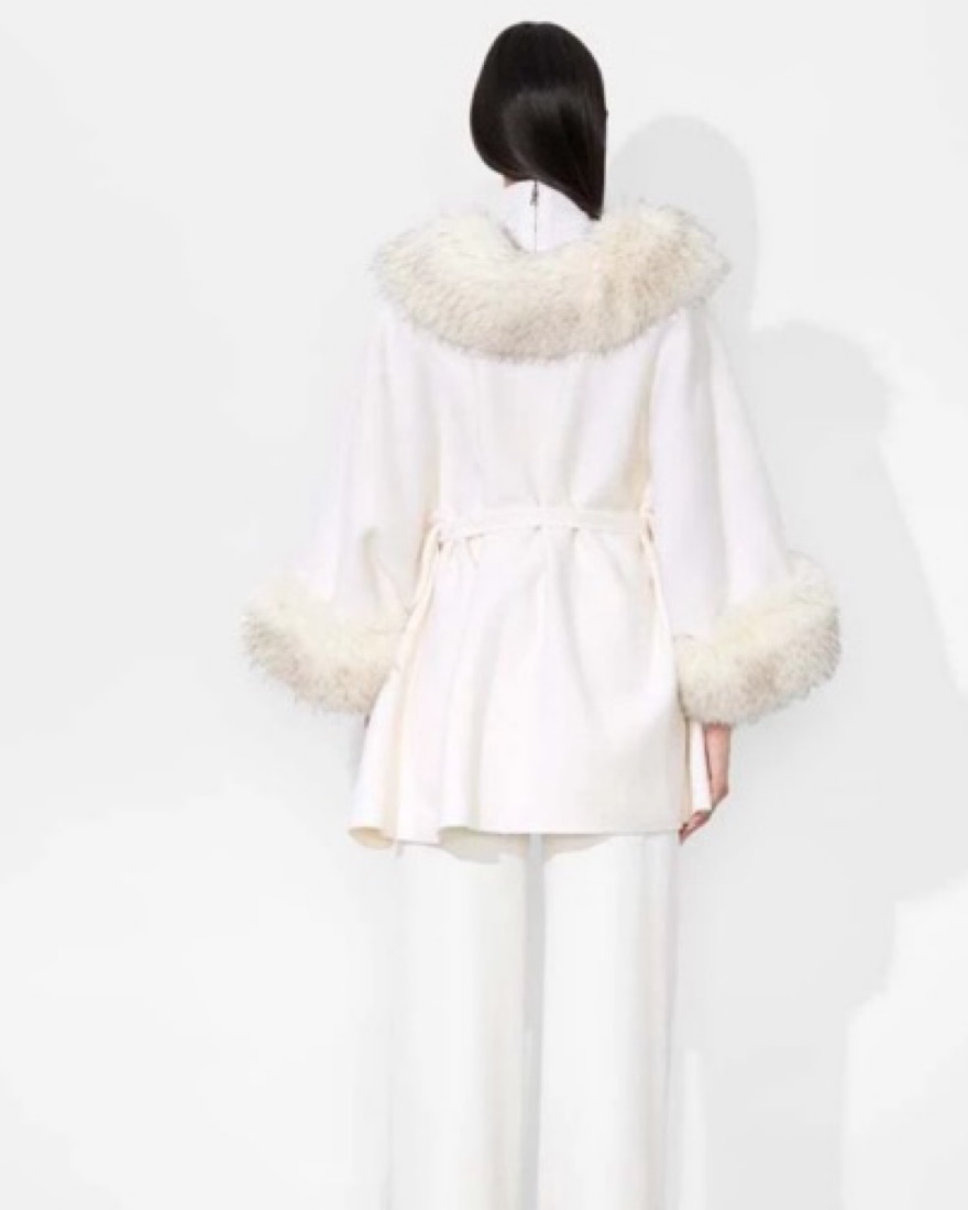 JOANNE SWEATER COAT by Alice & Olivia - Pickle