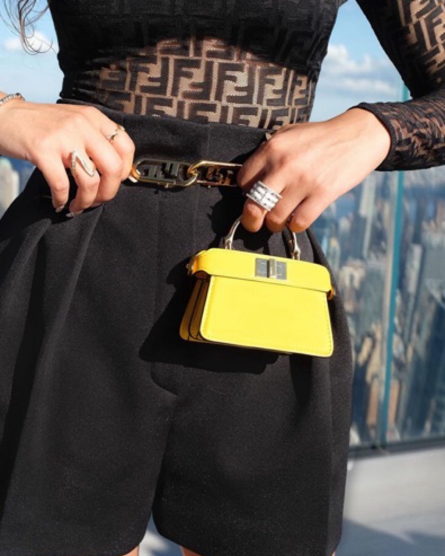 Fendi Nano Peekaboo | Pickle