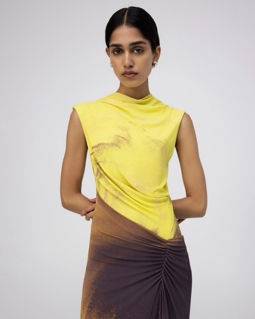 Simkhai Acacia Dress by Jonathan Simkhai - Pickle