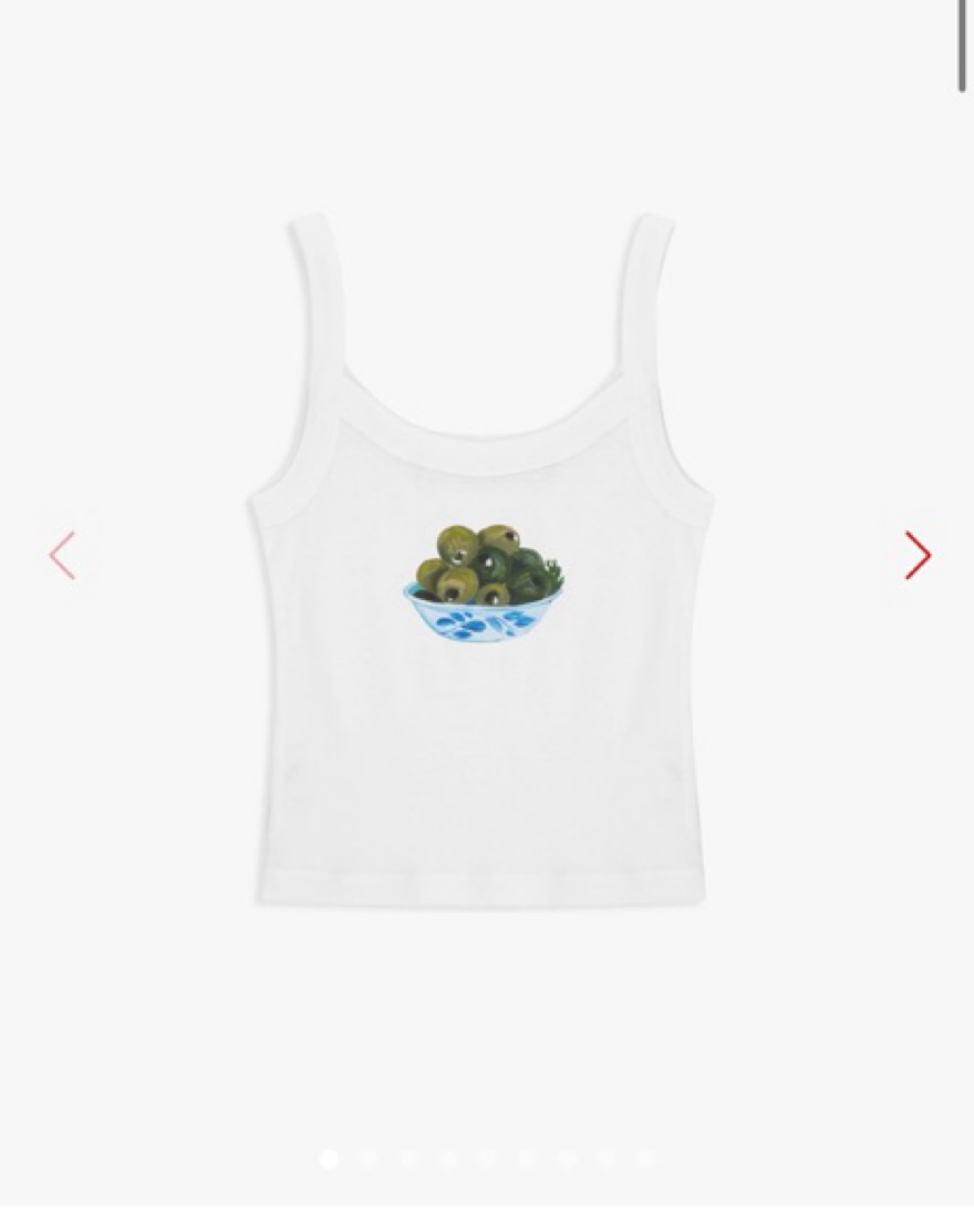 Lisa Says Gah Olive Bowl Harley Tank by Lisa Says Gah! - Pickle