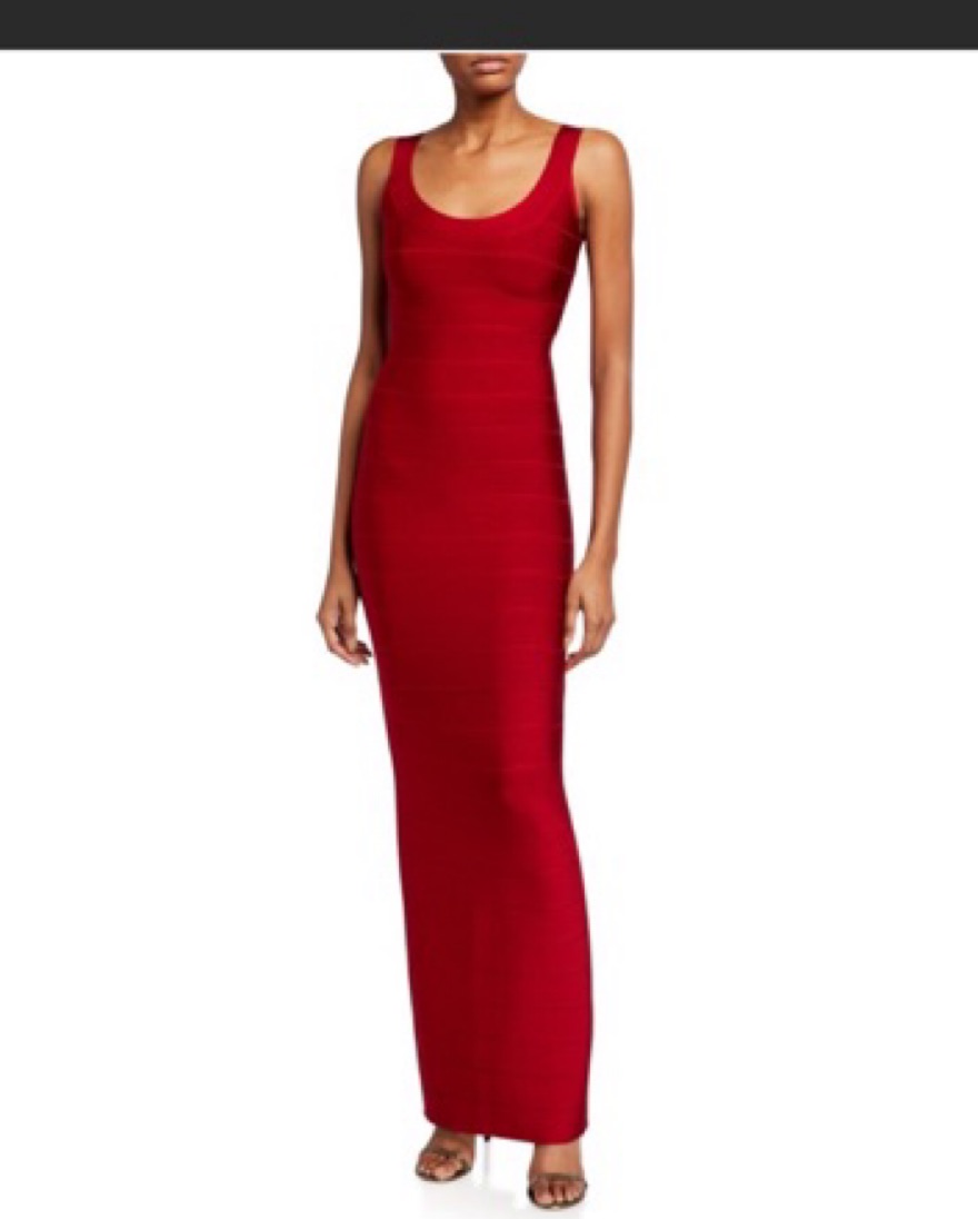 Herve Leger Bandage Gown by Herve Leger - Pickle