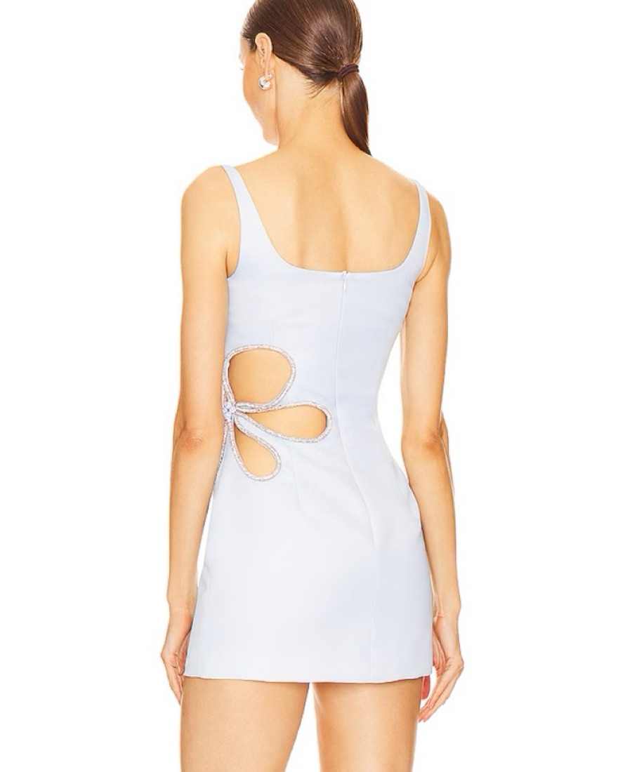 ワンピース Betty shirring mini dress ANDMARY】Betty shirring mini dress