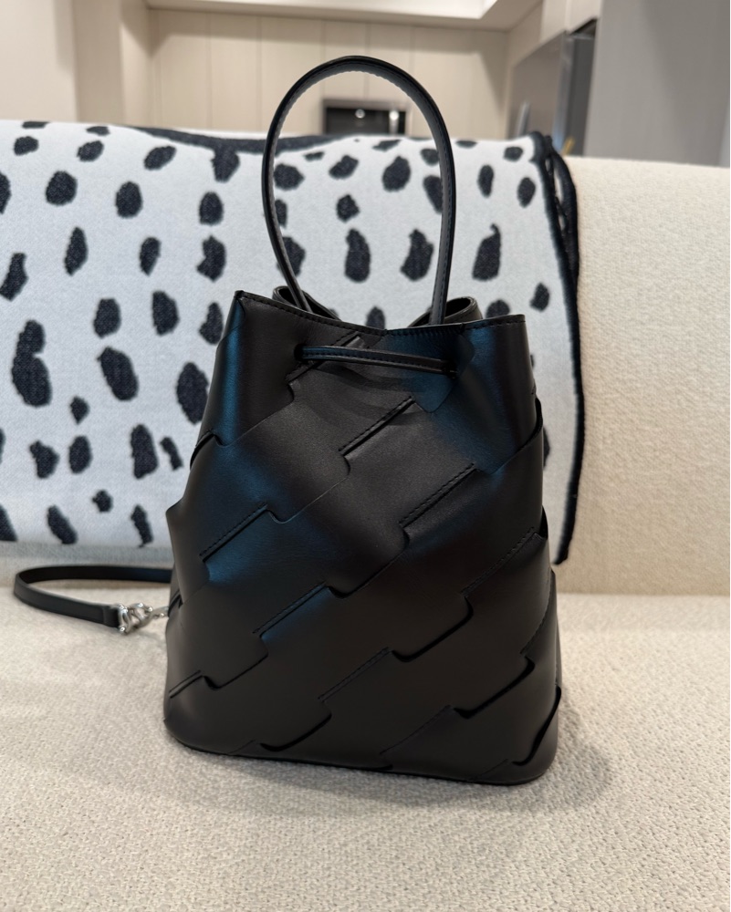 Paco Rabanne Large Bucket Bag by Paco Rabanne - Pickle