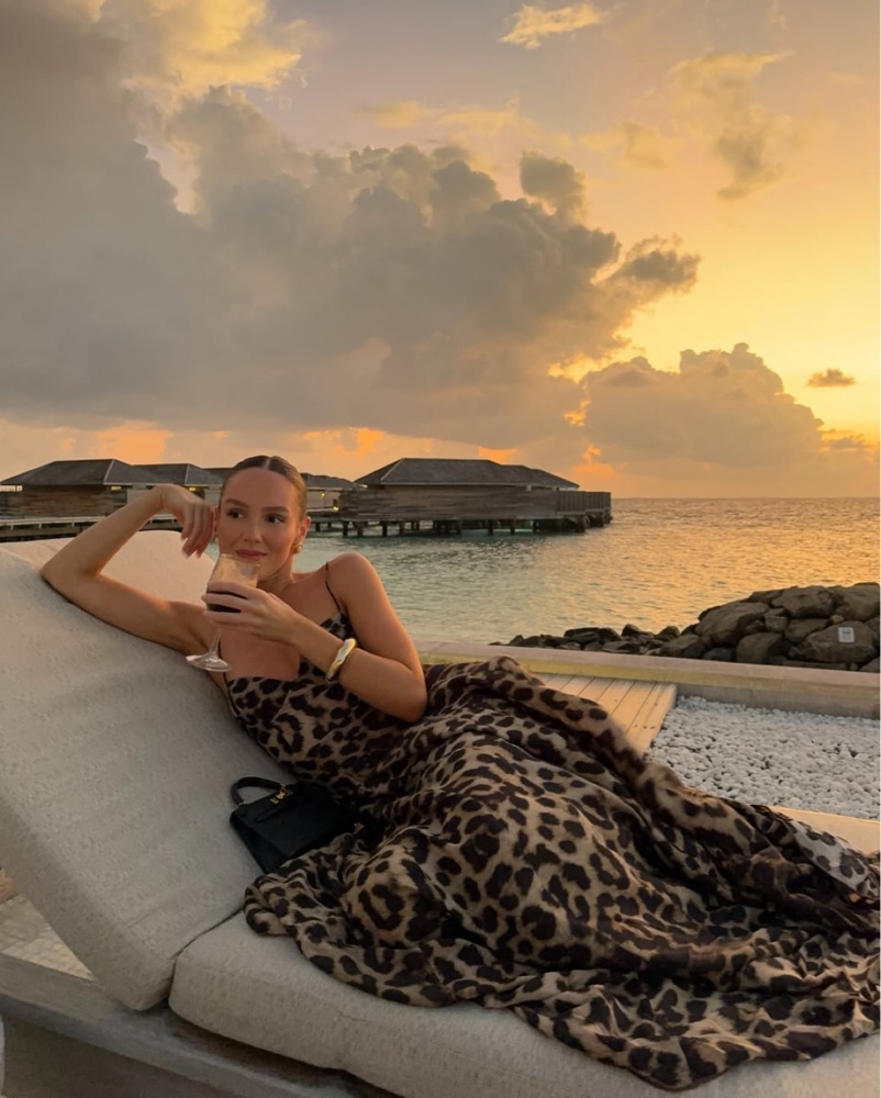 Timeless Dress In Leopard by Leslie Amon - Pickle