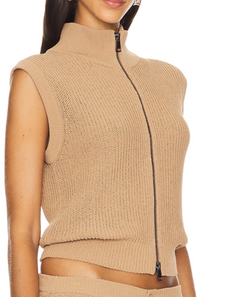 Aya Muse Aries Vest by Aya Muse - Pickle