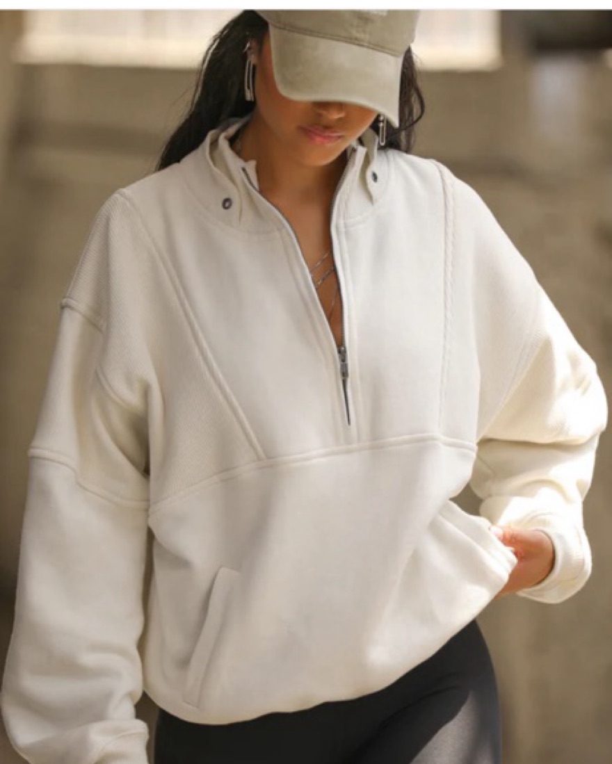 Joah Brown Retro Half Zip by Joah Brown - Pickle