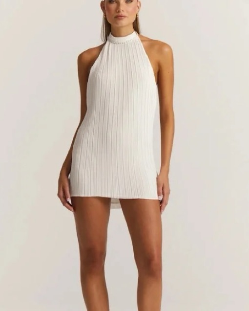 Sasha Therese Pearl Backless Dress by Sasha Therese - Pickle