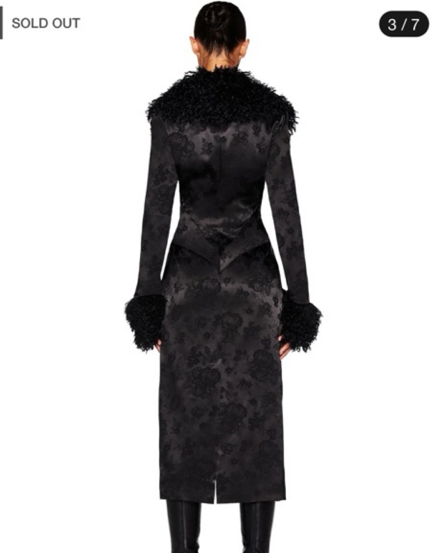 IAMGIA Fur Tamera Coat by I AM GIA - Pickle