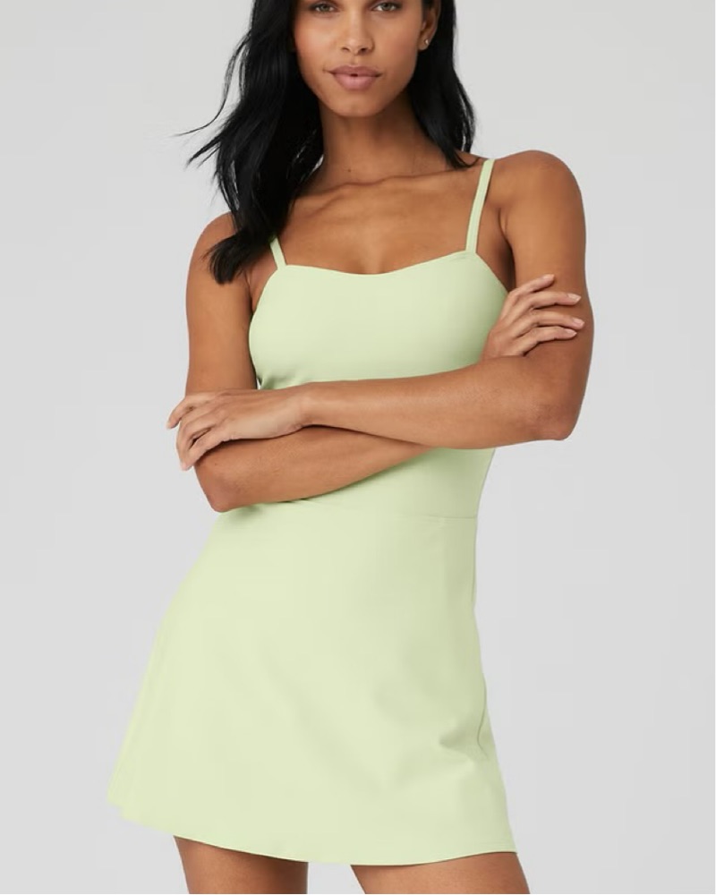 alo 新品タグ付き テニスドレス XS Alo Yoga - Mint Green Tennis Dress by Alo Yoga - Pickle
