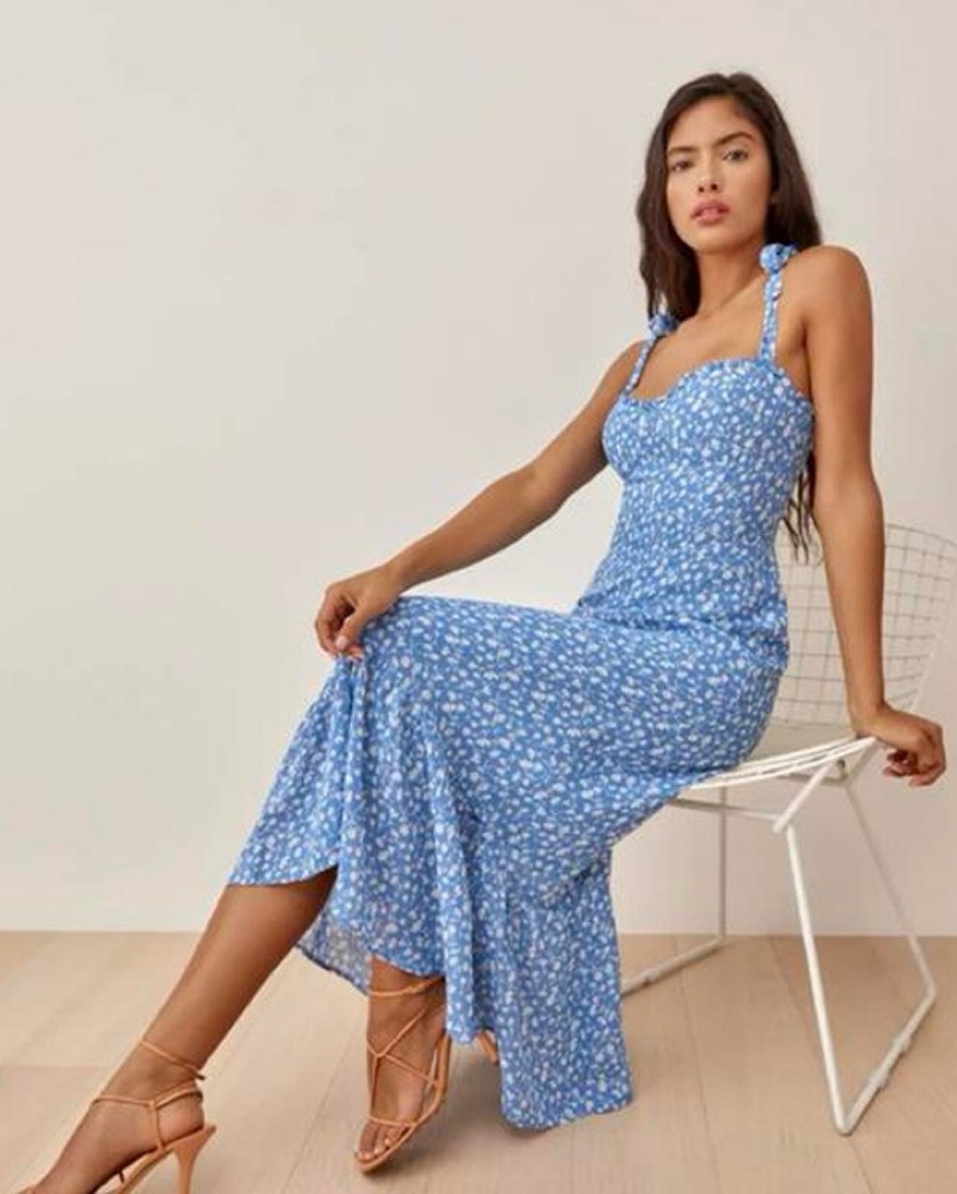 Reformation Nikita Dress by Reformation - Pickle