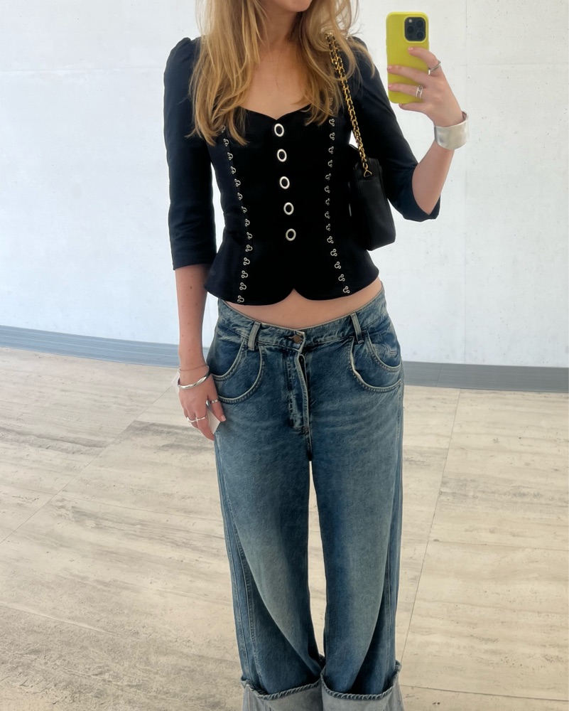 Moschino: Vintage 2000s Top by Moschino - Pickle