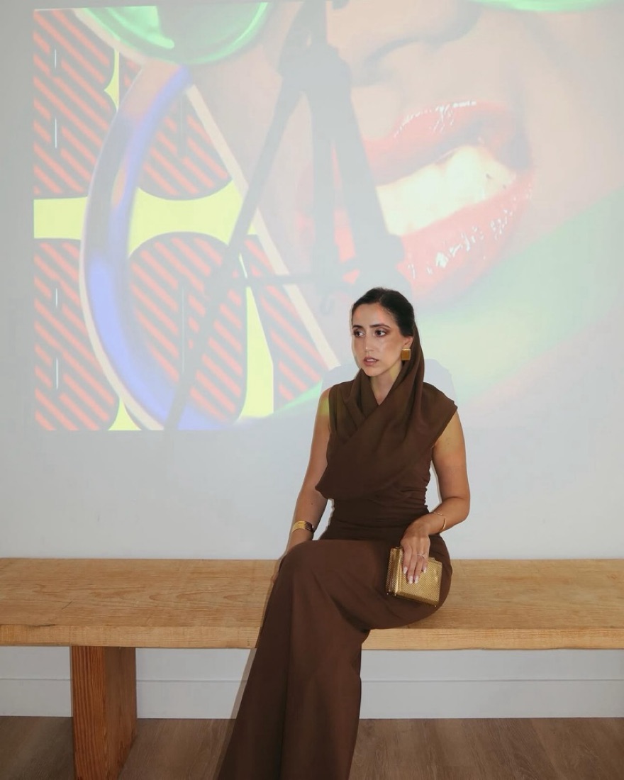 Claro Couture Brown Antlia Dress by Claro Couture - Pickle