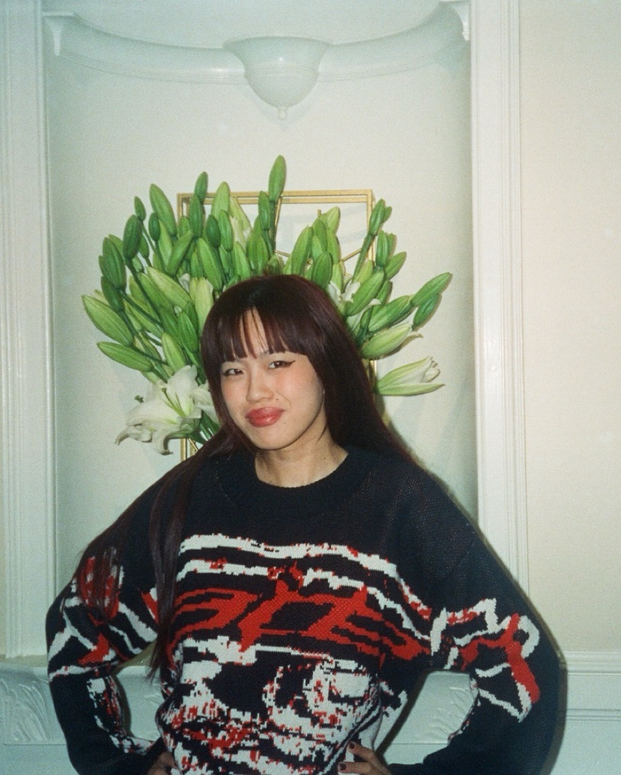 Racer Worldwide Red And Black Sweater by Racer Worldwide - Pickle