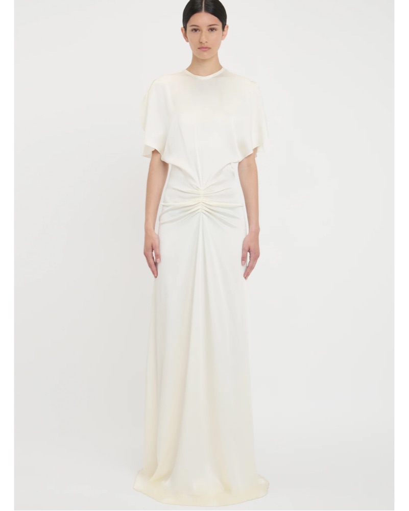 【大幅値下げ】Victoria Beckham ワンピース　定価10万ほぼ未使用 Victoria Beckham Isabella Gown by Victoria Beckham - Pickle