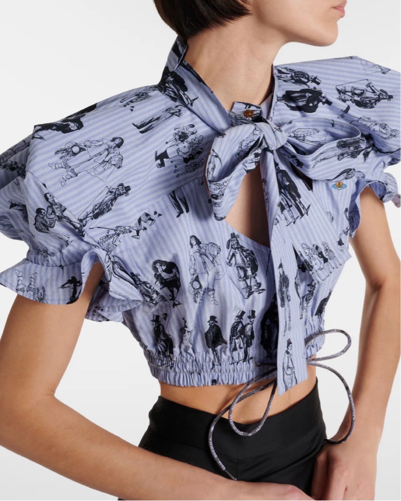 Vivienne Westwood Cropped Shirt by Vivienne Westwood - Pickle
