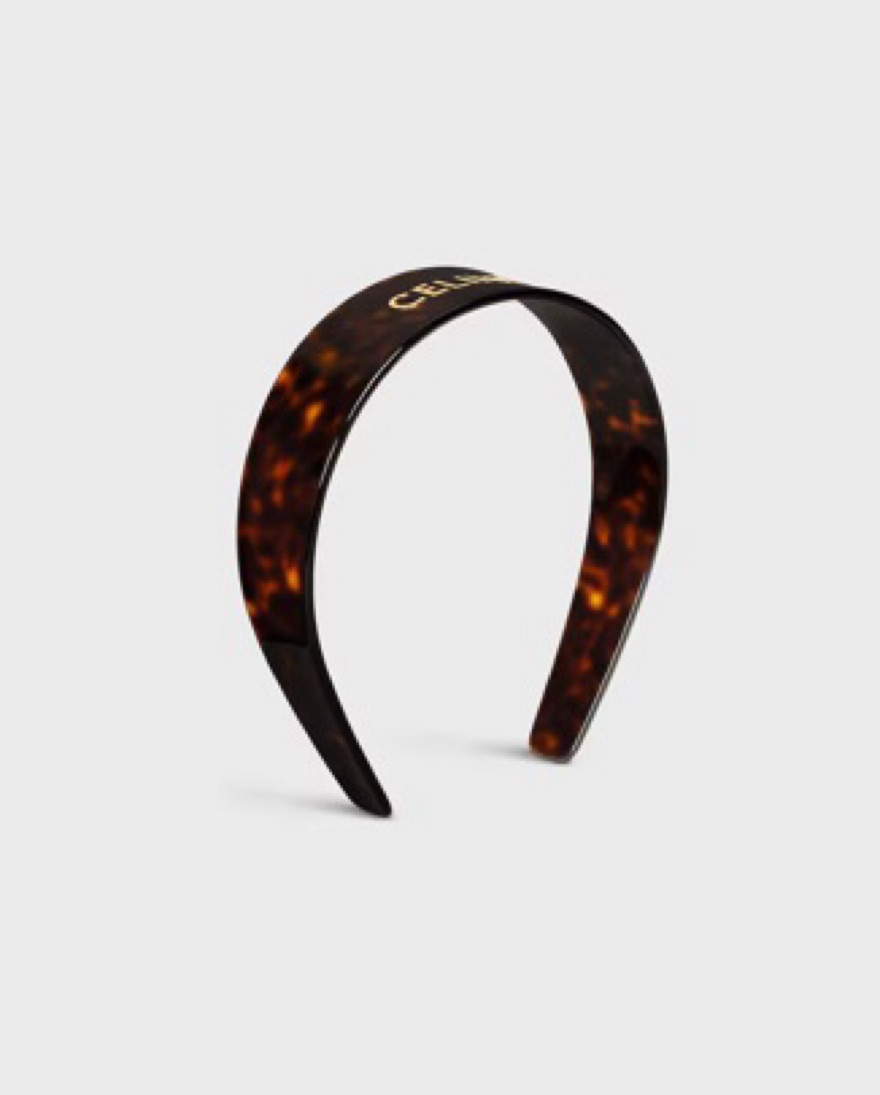 Celine Tortoise Headband by Celine - Pickle