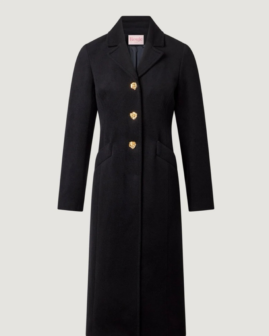 Rouje Federico Coat by Rouje Paris - Pickle