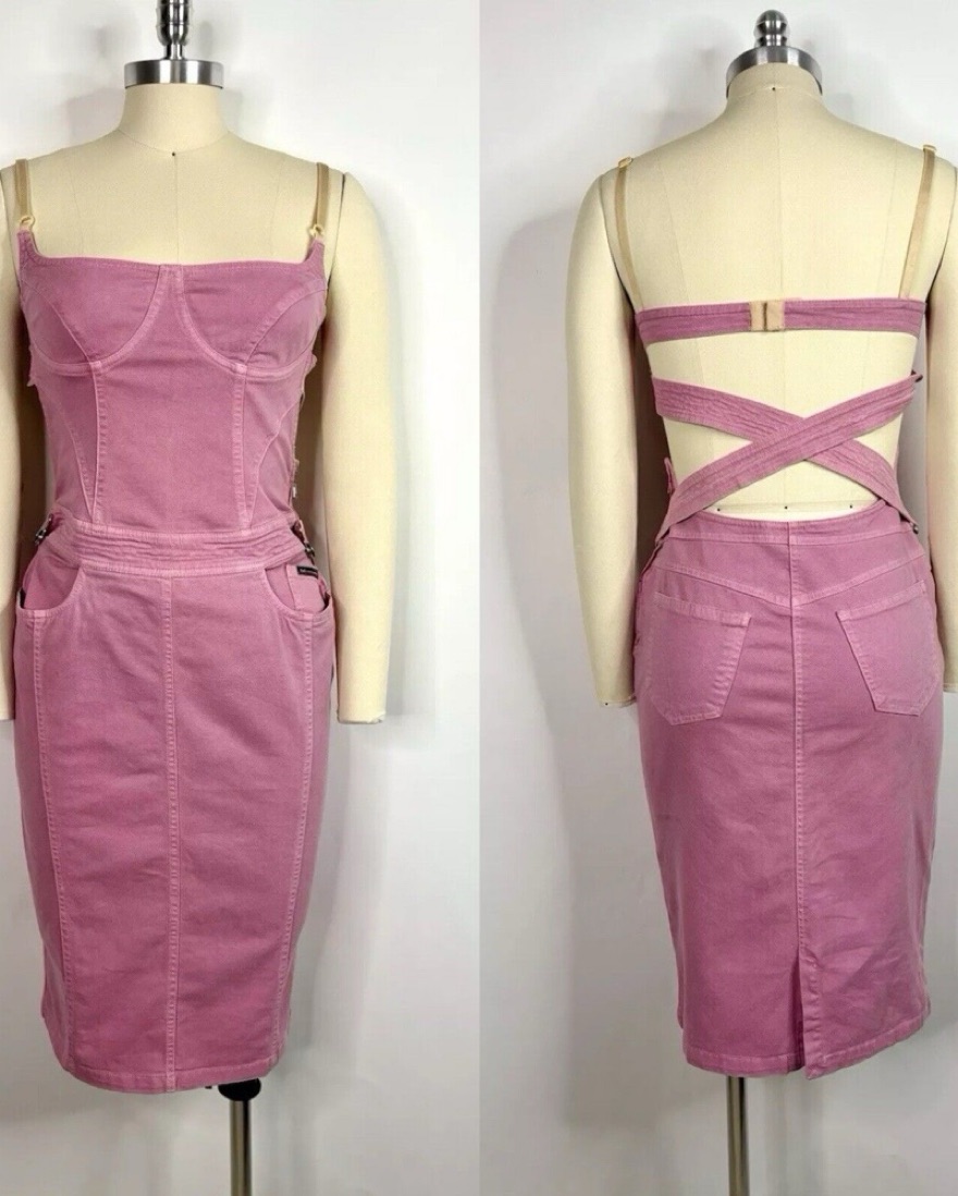 Dolce & Gabanna Pink Dress by Dolce + Gabbana - Pickle