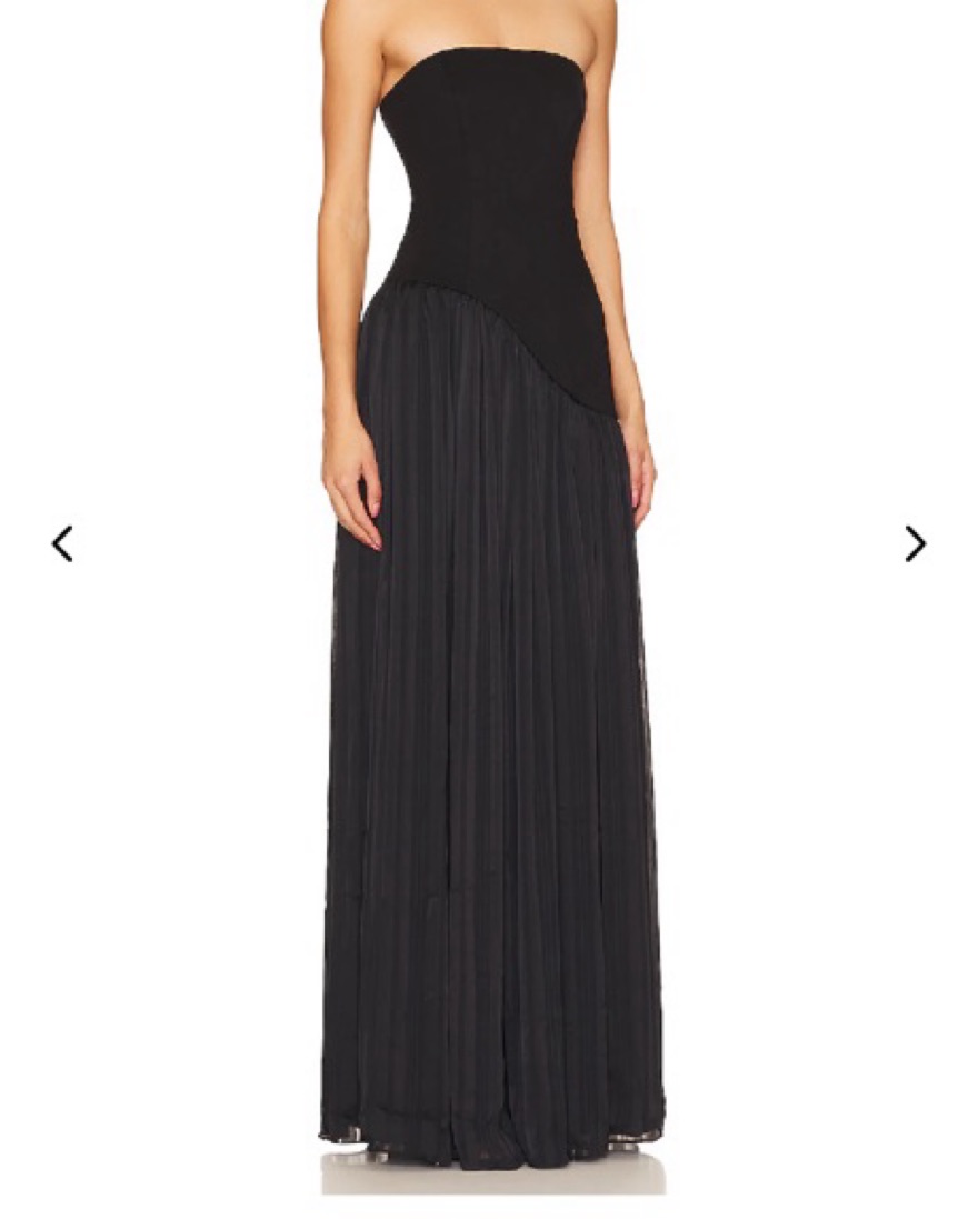Lovers + Friends Alice Strapless Gown by Lovers + Friends - Pickle