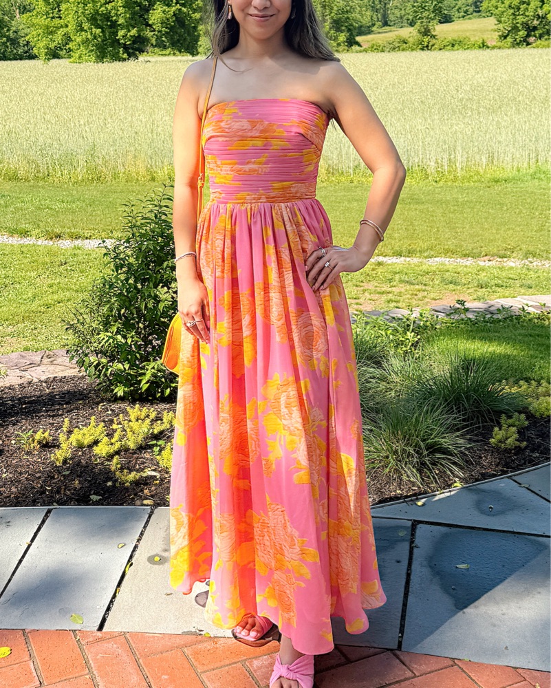 Sau Lee Camille Floral Dress by Sau Lee - Pickle