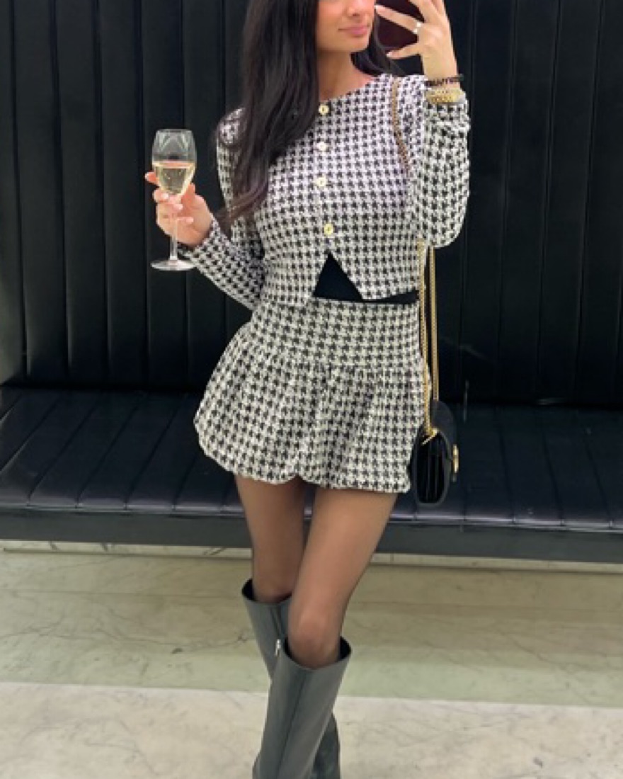 ZARA ツイードジレ 2026年最新】zara ツイード ジレの人気アイテム - メルカリ