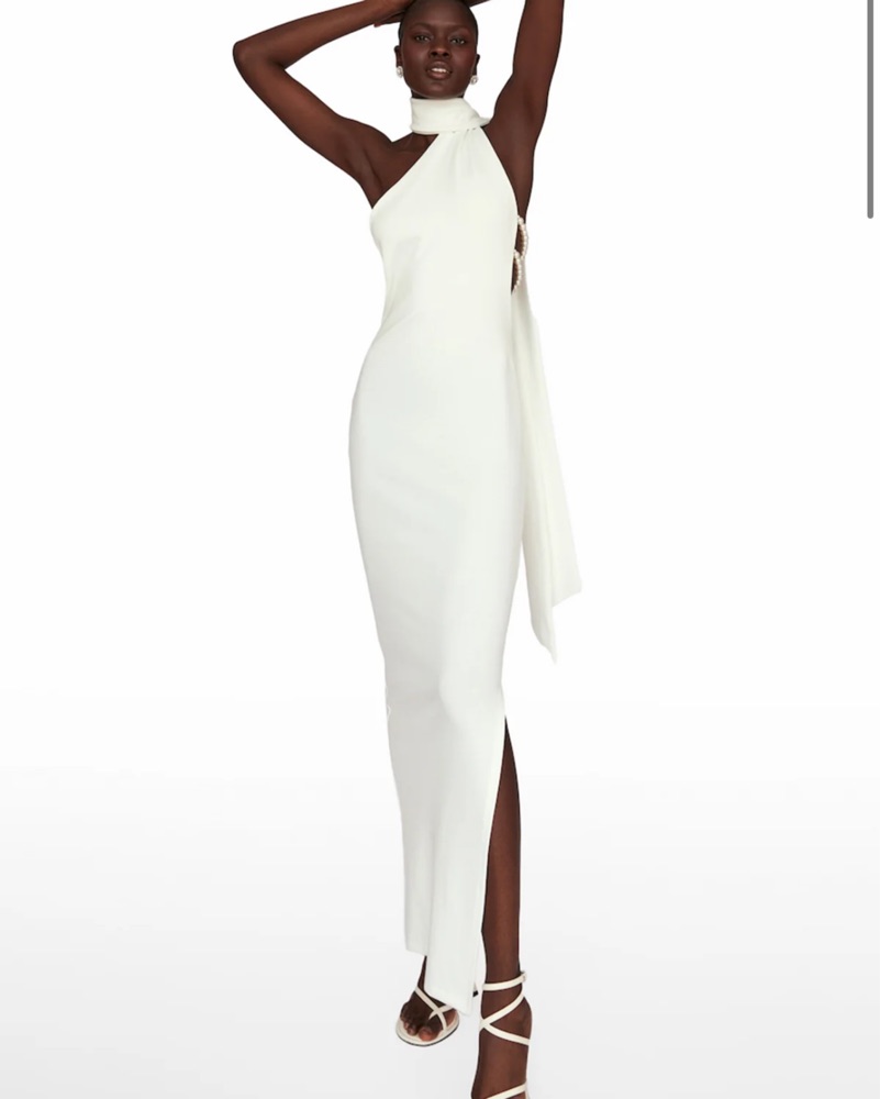 Pearl Back Dress by Khanums - Pickle