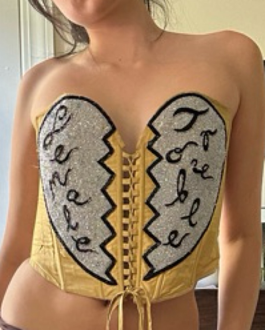 Clio Peppiatt Female Trouble Corset by Clio Peppiatt - Pickle