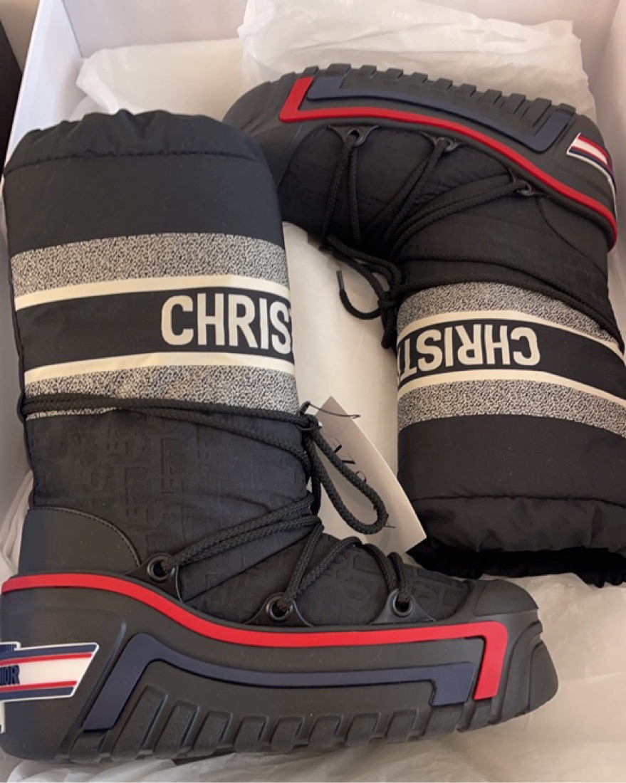 CHRISTIAN DIOR 防水ウィンターブーツ CHRISTIAN DIOR 防水ウィンターブーツ Dior mens transparent rain
