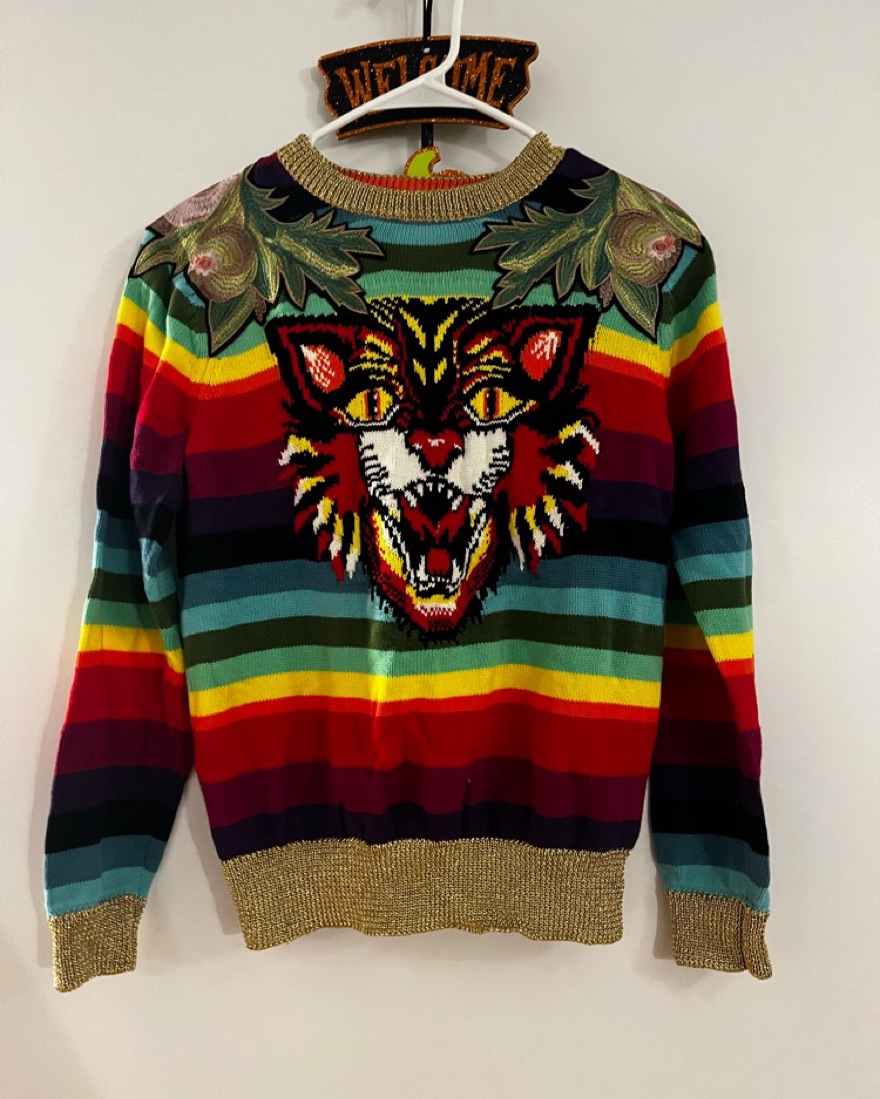 GUCCIカラフルニット US