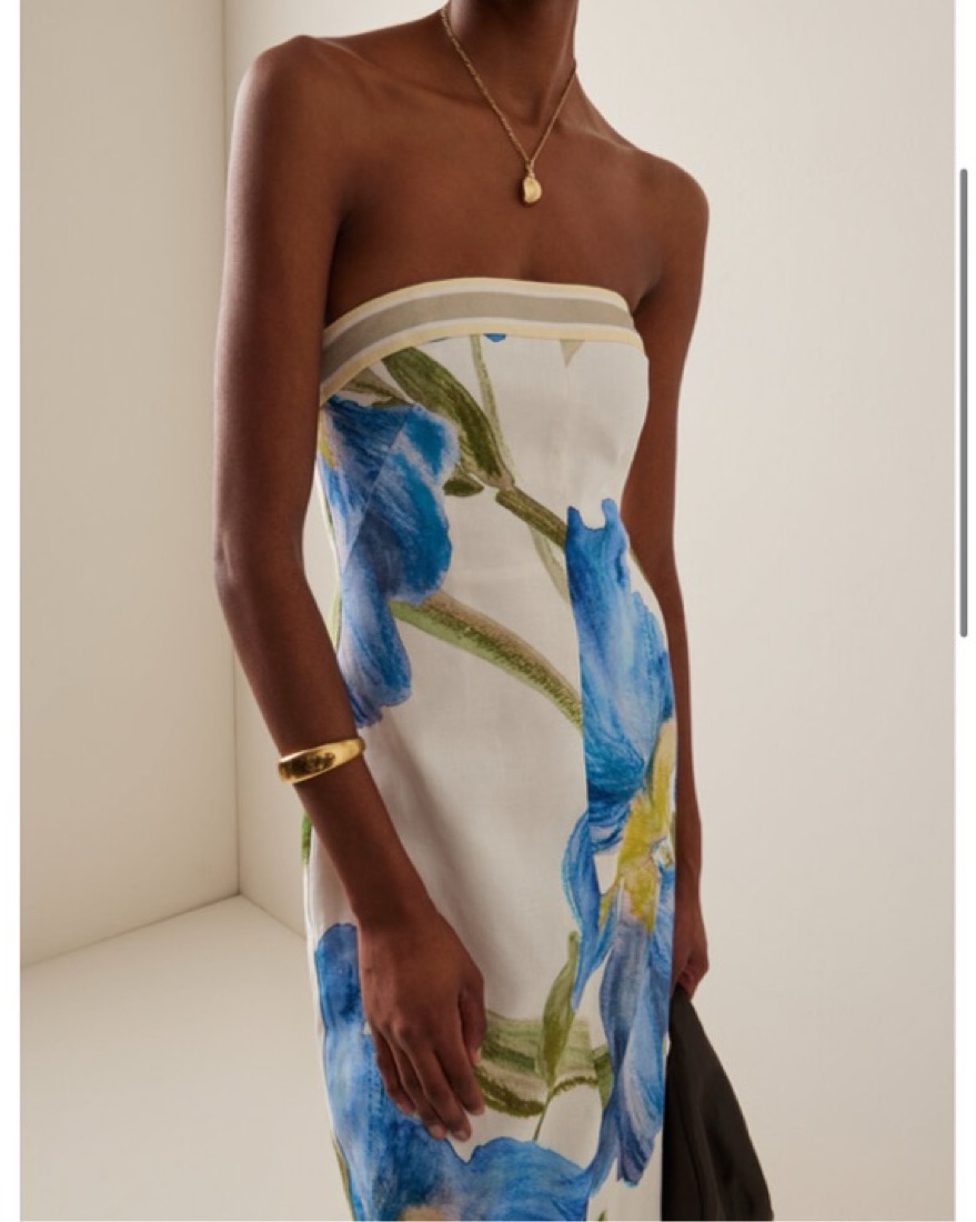 Significant Other Tess Cotton Midi by Moda Operandi - Pickle