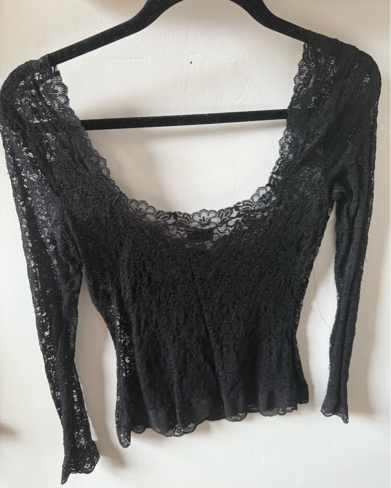 Dolce & Gabbana Lace Top by Dolce + Gabbana - Pickle