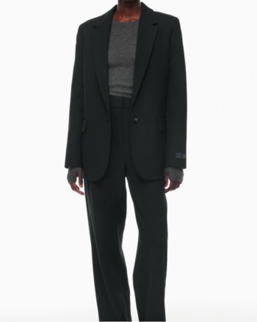 Aritzia Wilfred Generation Blazer by Aritzia - Pickle