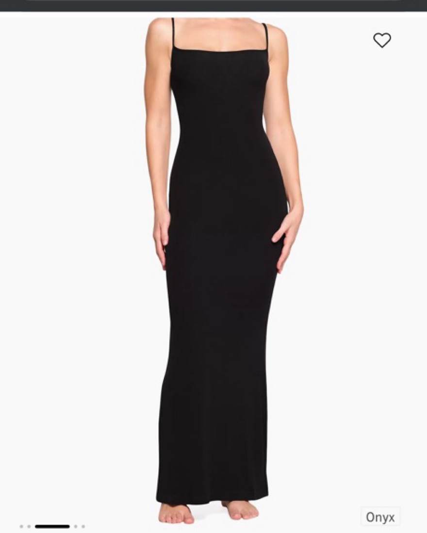 SKIMS Soft Lounge Slip Dress in XS by Skims - Pickle