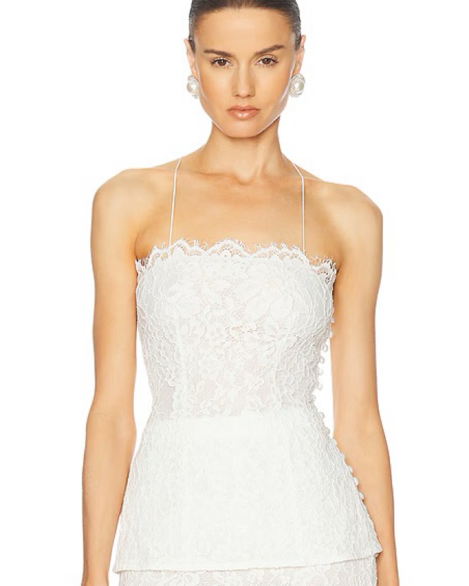 Helsa The Forever Audrey Lace Camisole by Helsa - Pickle