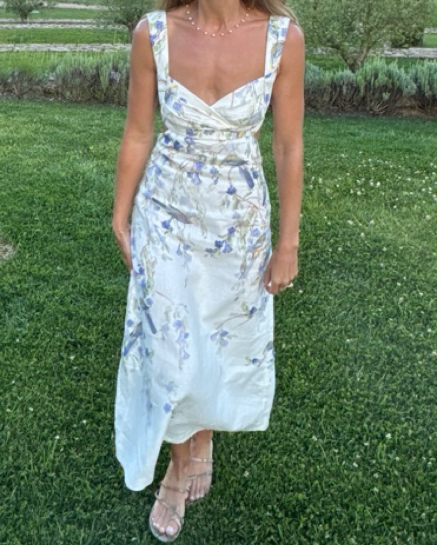 Zimmermann Natura Midi Dress by Zimmermann - Pickle