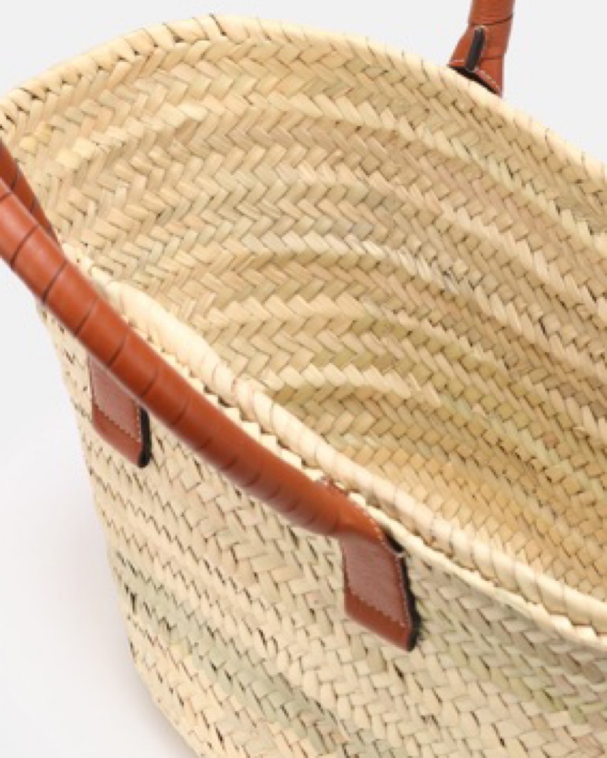 Chloé Marcie Raffia Basket Bag Medium by Chloe - Pickle