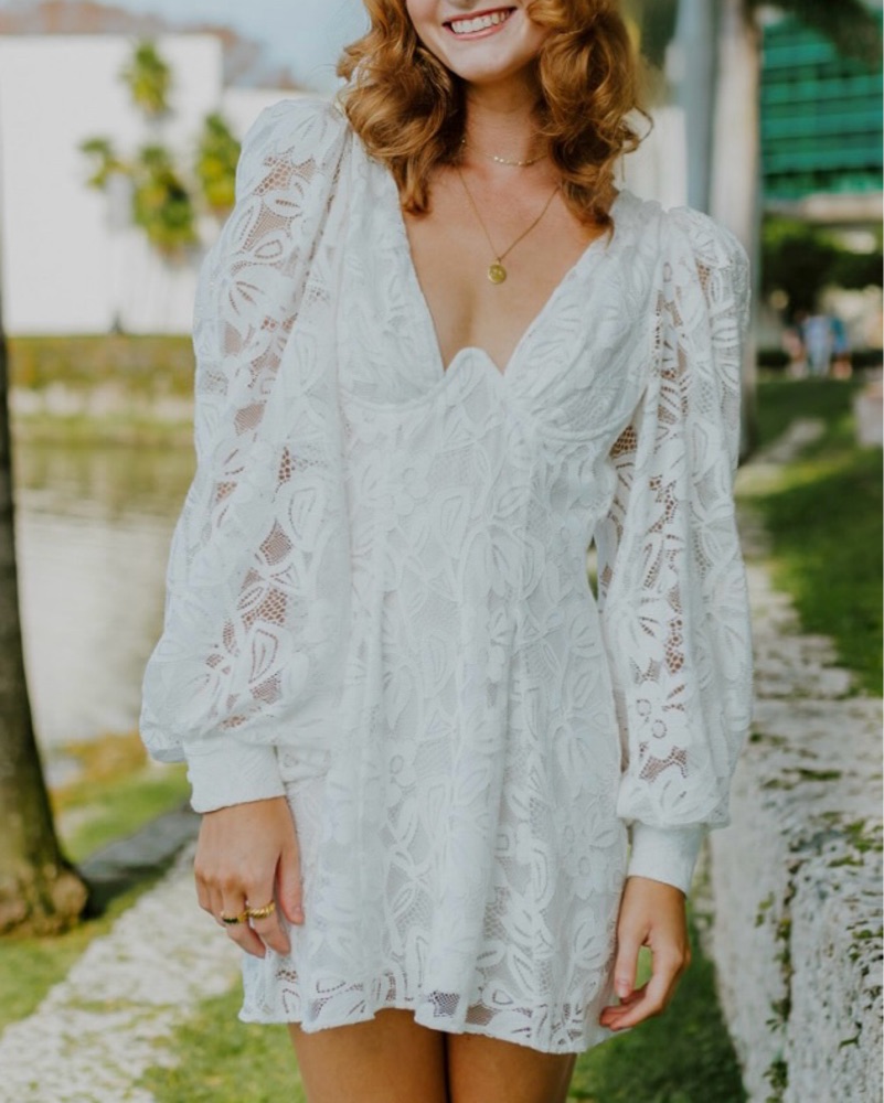 For Love And Lemons Maureen Mini Dress by For love and lemons - Pickle
