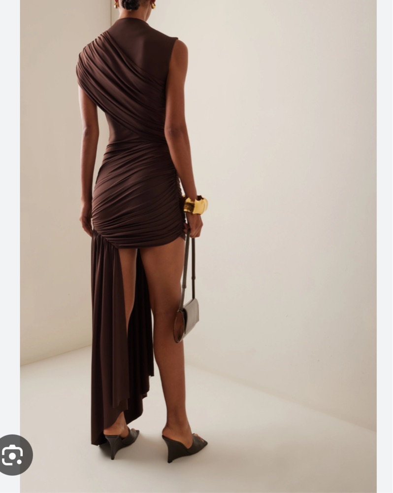 De La Vali Ravenna Mini Dress Chocolate by De La Vali - Pickle