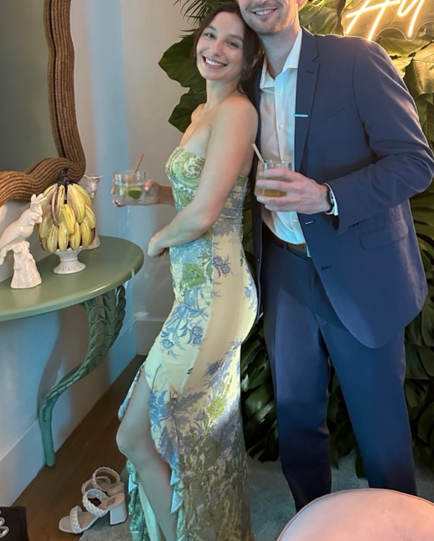 Theo Maxi Dress by Tiger Mist - Pickle