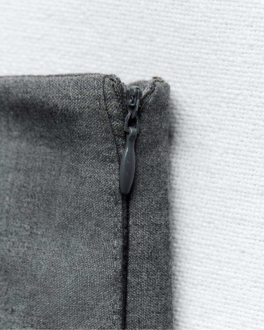 Mサイズ andmary Zoey pleats mini skirt gray m63170800177_1.jpg